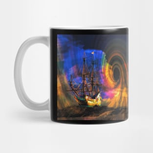 Stormy Dark Sea & Deep Blue Water T-shirt Artwork Mug